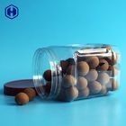 Reusable Square Wide Mouth Plastic Jars Durable Home Kitchen Use
