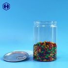Portable Stackable Clear Round Plastic Tubs FDA SGS Certificated