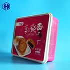 Small IML Box Moon Biscuits Cheese Cake Plastic Container Anti - Scratch