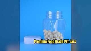 Custom Food Grade PET Jars for Premium Food Packaging