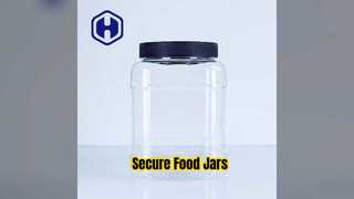 Food Grade PET Jars For Packaging