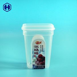 Hot Filling Square Plastic Food Containers Leakage Proof Microwavable