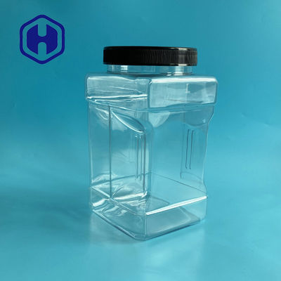 110mm Wide Mouth 2805ml Pinch Grip Plastic Jar Set For Kitchen Storage