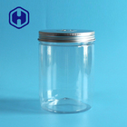 500ml Food Grade Round PET Mason Jar With Aluminum Lid
