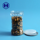 300# 420ml Food Safe Beans Clear Plastic Cans With Aluminum Easy Open End