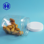 630ml Hexagonal Biscuit Plastic PET Jars Wide Mouth 87mm Diameter