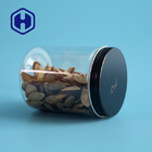 Cashews Beans Seeds Plastic Packaging Jar 350ml 390ml With Metal Lid