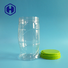 Airtight 30oz 900ml Sealable Plastic Packing Jar With Liner Lids