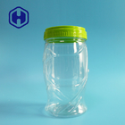 Airtight 30oz 900ml Sealable Plastic Packing Jar With Liner Lids