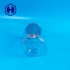560ml Snacks Mason Plastic Bottle Jar With Aluminum Top 136mm Height