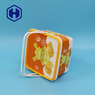 Luxury Decorative IML Container Plastic Christmas Cheese Biscuit Packaging Crackers Box