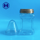 Stackable PET Bottle Preform Biscuit Dry Fruit Candy Jar Neck 87mm Wide Open