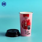 Customized Logo Plastic Yogurt Parfait Cups  Non Spill  Small Round Plastic Containers