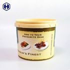 Hot Food Round Plastic Tubs With Lids Customized High Resolution Printing