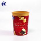 Commercial Decorative IML Cup Disposable Ice Cream Cups Freezer Usage