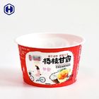 Fruit Pulp IML Plastic Containers Stackable Compostable Yogurt Cups