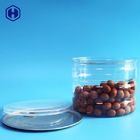 Large Capacity Clear Plastic Cans Round Sturdy Compression Resistance