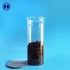 High Empty  Transparent Cylinder Container Portable Leakage Proof