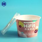 Hot Soup Plastic Coffee Cups Heat Resistant Instant Food Packaging