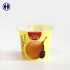 Fruit Juice IML Cup Foil Top Liquid Leak Proof Colorful Empty Yogurt Cup