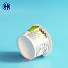 PP Plastic Disposable Ice Cream Cups Aluminium Plastic Foil Sealing