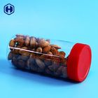 Clear Empty Round Wide Mouth Plastic Jars Dried Nuts Cashew Packing