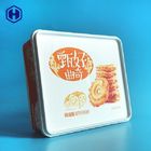 Butter Cookie Square Plastic Food Storage Containers In Mold Labeling