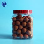 Reusable Square Wide Mouth Plastic Jars Durable Home Kitchen Use