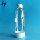 Screw Lid Empty Clear Plastic Bottles Reusable Plastic Liquid Container