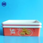 Square Stackable IML Box Plastic PP Container Soft Moon Cake Packaging