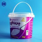 Environmentally - Friendly Yogurt IML Bucket 5000 ML Customize Labeling