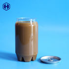 #202 RPT 310ml  Plastic Soda Cans For Coffee Packaging