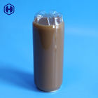 Cold Coffee Fill 16 OZ  Plastic Soda Cans With Screen Printing