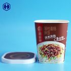 89MM  Instant Rice IML Cup Square Lid With Logo Printing
