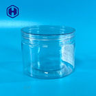 Bpa Free Biscuits Plastic Clear Plastic Cans With Screw Lids