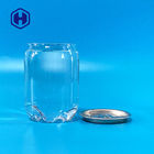 Clear Airtight 230ml Empty Clear Plastic Soda Can With Lids