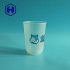 IML PP Custom Printing U Shape Milk Bubble Tea Plastic Cup For Juice Cold Coffee