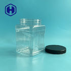 110mm Plastic 1805ml 61oz Gripped Wide Mouth Jar For Household Storage