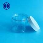180ml 6oz Clear Plastic Cosmetic Jars Skincare Cream Facial Mask Gel Scrub Storage