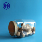 3500ml 119oz Disposable Leak Proof Plastic Jar For Lollipop Nuts Cashews Walnuts