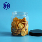630ml 21.5oz Hexagon Plastic Container Oatmeal Cornmeal Lollipop Veggie Chips Packaging