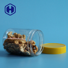 Bpa Free Nuts Leak Proof Plastic Jar 350ml Transparent Straight PET Round With Lid