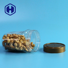 13.8oz Screw Lid 410ml Leak Proof Plastic Jar Food Safe Packaging Oval Shape