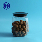 Lollip Pop 1150ml Cookie Plastic Transparent Jars With Sensitive Liner