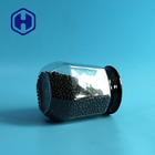 Lollip Pop 1150ml Cookie Plastic Transparent Jars With Sensitive Liner