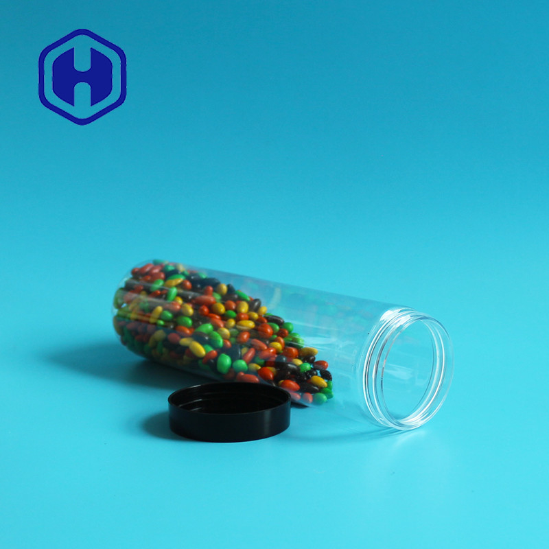 Long Noodle Pasta Decoration Plastic Packaging Jar 420ml Aluminium Foil Sealing