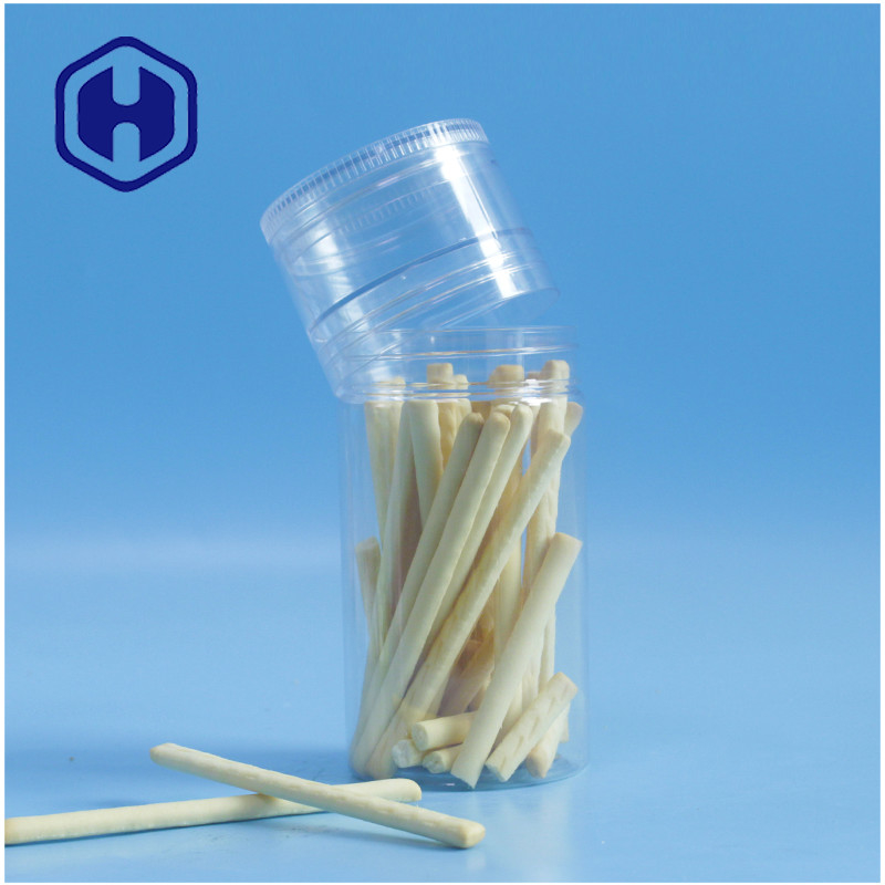 10.9oz Plastic Mason Jars Premium Screw 2 In 1 Baby Food Biscuits Chocolate Jam Packing