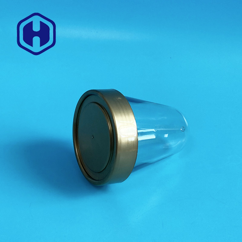 350ml Wide Mouth PET Jar Preform Neck 72mm 40g Custom Size Screw Cover