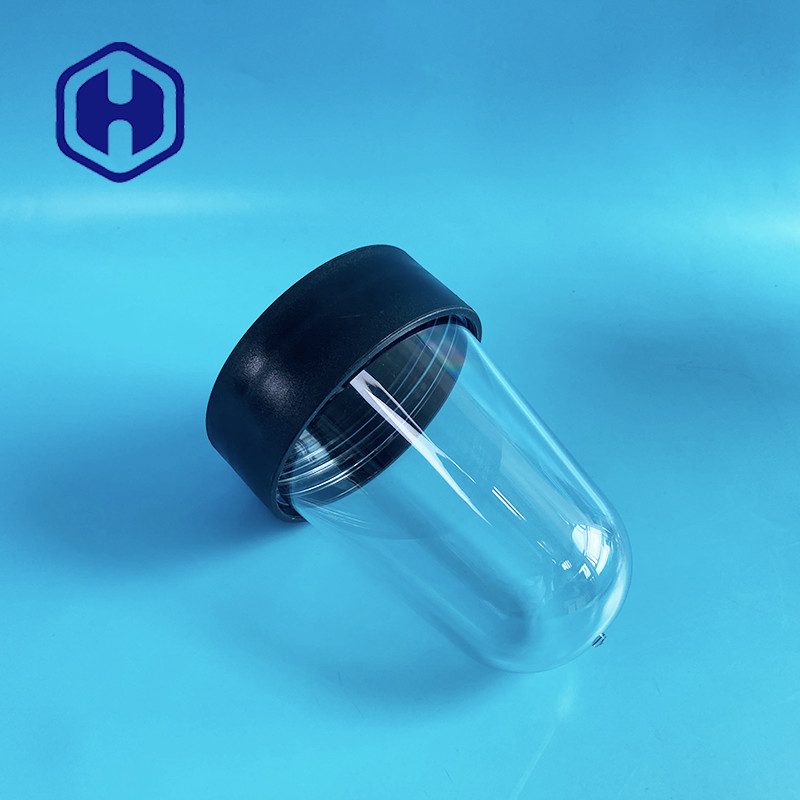 1000ml PET Bottle Preform 307# clear Screw Lid Plastic Can Thick Wall Wide Mouth 83mm