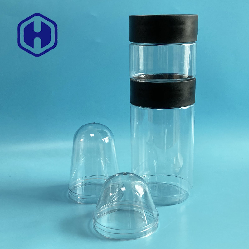 1000ml PET Bottle Preform 307# clear Screw Lid Plastic Can Thick Wall Wide Mouth 83mm